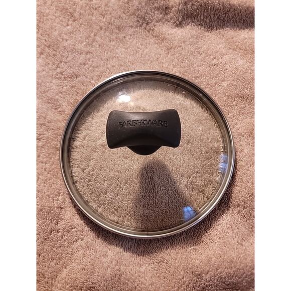 Farberware Replacement Lid Glass & Stainless 5 1/4" Inner‎ 6" Outer - Picture 1 of 5